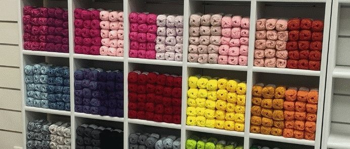 étageres modulables rayon laine